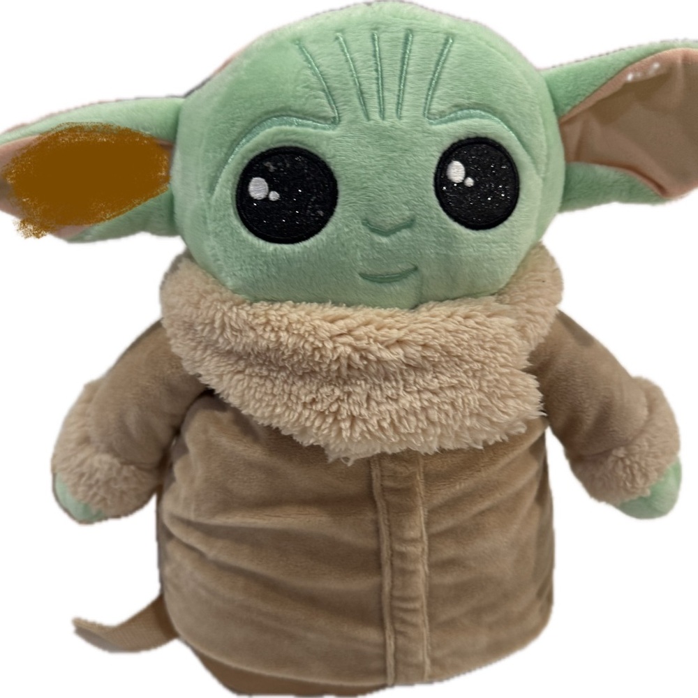 Star Wars Grogu Plush Backpack - Picture 2 of 3